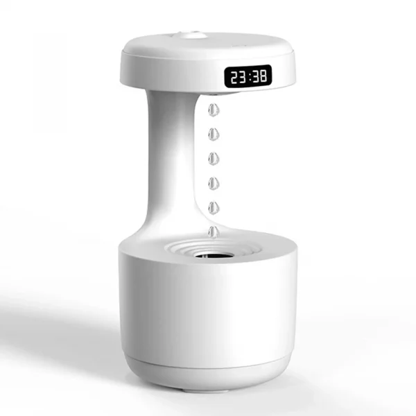 اشر رذاذ الجاذبية 800 مل – مرطب هواء وضباب بارد مع شاشة LED